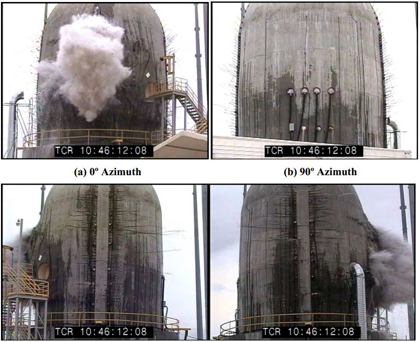 Containment Explosion From Multiple Angles